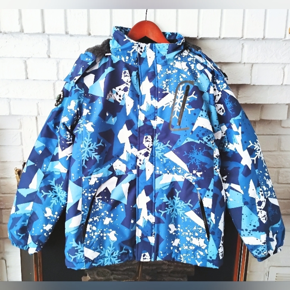 Kids Blue Moerdeng ⛷️ Ski Jacket